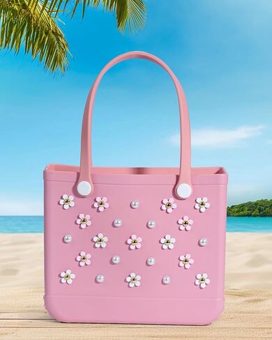 Mon Carame Rubber Beach Bag Accessories Charms ، Rubber Beach Totes Assortories ، in Kuwait