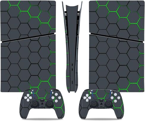 ملصق جلدي لـ PS5 Digital Digital ، WLAV CONCE VINYL SECAL COST FOR CONSOLE و Controller (PURPLE) in Kuwait