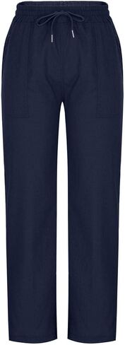 Baggy Joggers for Women Drawstring Straight Leg Pants Lightweight Casual Yoga Lounge Pants for Athletic with Pockets in Saudi Arabia