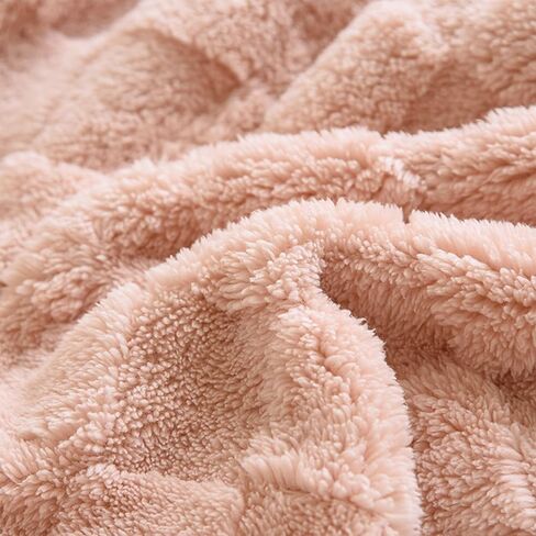 Plaid Fluffy Pants for Women Trendy Comfy Thermal Fuzzy Bottoms Winter Warm Soft Elastic Waist Fleece Loungewear in Saudi Arabia