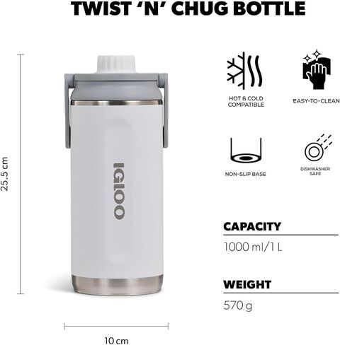 36 أوقية SSTL chug btl wht 4p in Kuwait