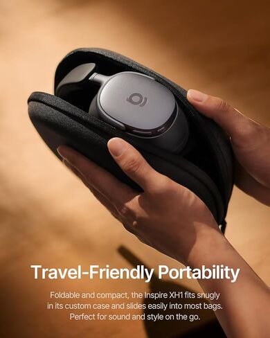 Baseus Noise Cancelling Headphones -Dark Black in Saudi Arabia