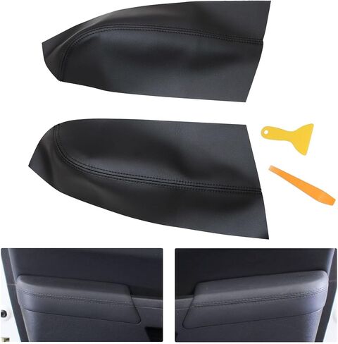 Gxarts الخلفية الخلفية لوحات الأسلحة الجلدية مسند جلود يأتي مع أدوات التثبيت مناسبة ل Honda Pilot 2009 2010 2011 2012 2013 2014 in Kuwait