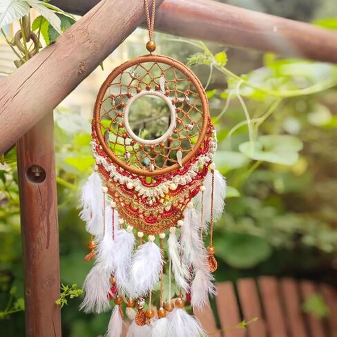 ASUNFO 50 PCS DREAM CASTER RINGS 3 بوصة MACRAME RINGS FLORAL FLORAL WEARTH Plastic Circle Hoops Dreamcatcher Supplies for DIY White in Kuwait