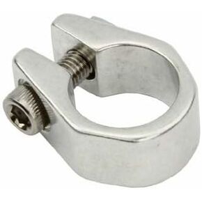 Lowrider Alloy Seat Post Clamp Outer Diameter 25.4mm Chrome. in Kuwait