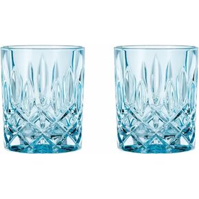 مجموعة Nachtmann Noblesse Collecte 4 "Whiskey Tumbly ، مصنوعة من زجاج بلوري ناعم ، زجاج للبوربون ، ويسكي ، ومشروبات أخرى ، 10.4 أوت ، آمنة غسالة الصحون ، مجموعة من 2 (التبغ) in Kuwait