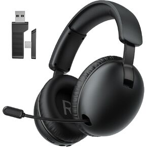 2.4G Wireless Gaming Headset with Mic for PC,Computer,PS5,PS4 in Saudi Arabia