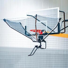 Outdoor Basketball Shot Returner System, Suspended Rebounder Net for Efficient Training, Basketball Return Attachment for Shooting Practice, Ideal for Parks & Gyms in Saudi Arabia