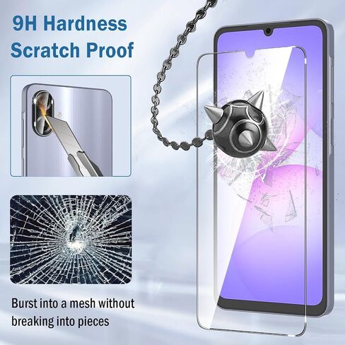 2 حزمة متوافقة مع واقي شاشة Samsung Galaxy S25 FE ، مع إطار محاذاة ، 9H فيلم زجاجي مقاوم ، HD Clear Clear Scratch ، خالية من الفقاعات لحامي شاشة Galaxy S25FE. in Kuwait