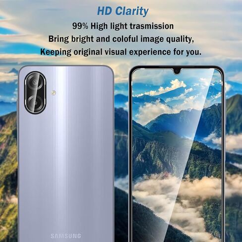 2 حزمة متوافقة مع واقي شاشة Samsung Galaxy S25 FE ، مع إطار محاذاة ، 9H فيلم زجاجي مقاوم ، HD Clear Clear Scratch ، خالية من الفقاعات لحامي شاشة Galaxy S25FE. in Kuwait