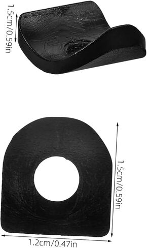 POPETPOP 12pcs المطاط مقعد الدراجة المشبك طوقا الإفراج السريع أنبوب كليب منصات عدم الانزلاق دراجة Seatpost فاصل استبدال للدراجات الطريق الجبلية in Saudi Arabia