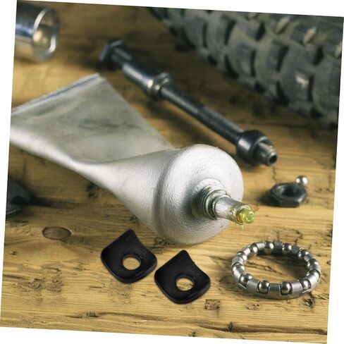 POPETPOP 12pcs المطاط مقعد الدراجة المشبك طوقا الإفراج السريع أنبوب كليب منصات عدم الانزلاق دراجة Seatpost فاصل استبدال للدراجات الطريق الجبلية in Saudi Arabia