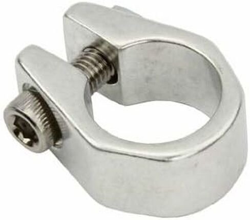 Lowrider Alloy Seat Post Clamp Outer Diameter 25.4mm Chrome. in Saudi Arabia