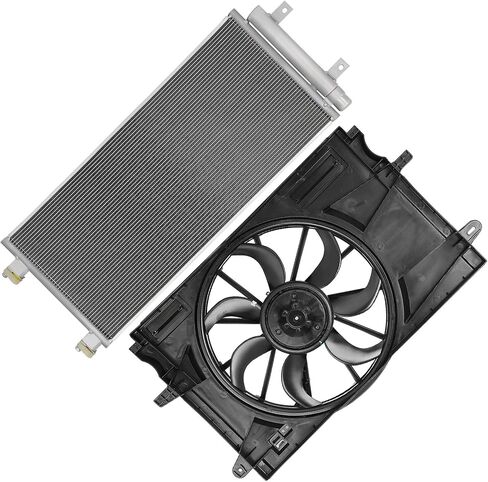 مجموعة مروحة التبريد Scitoo 623630 متوافقة لعام 2016 مع Nissan for Murano 2.5L 2015-2018 لنيسان لـ Murano 3.5L in Kuwait