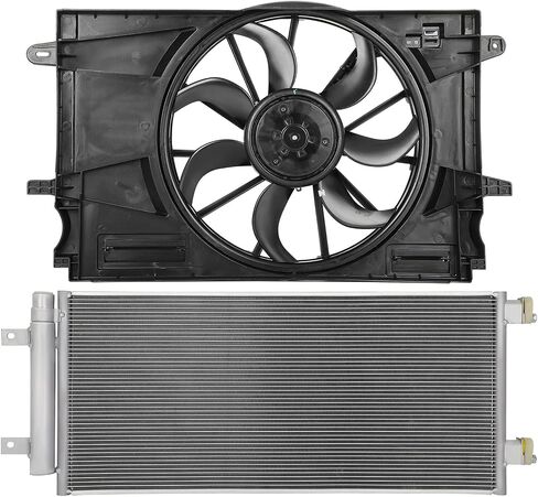 مجموعة مروحة التبريد Scitoo 623630 متوافقة لعام 2016 مع Nissan for Murano 2.5L 2015-2018 لنيسان لـ Murano 3.5L in Kuwait
