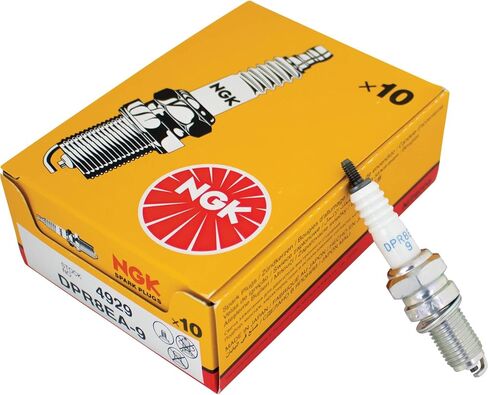 NGK 4929 Spark Plug - DPR8EA -9 ، 10 Pack ، Single in Saudi Arabia