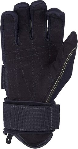 HO World Cup Mens Waterski Gloves Black/Yellow Sz S in Saudi Arabia