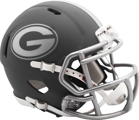 Riddell Georgia Bulldogs 2024 Slate Alternate Speed Mini Helmet - College Mini Helmets in Saudi Arabia