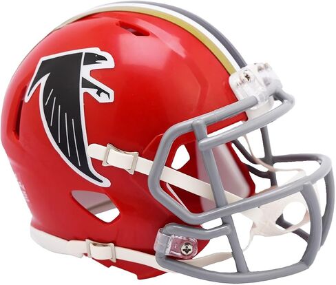 Atlanta Falcons 1966 to 1969 Throwback Revolution Speed Mini Football Helmet - New in Riddell Box in Saudi Arabia