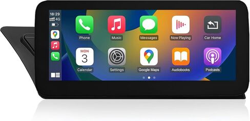 Road Top 8.9 Inch Car Radio Wireless CarPlay Touchscreen for Audi A5 2009-2015 Year with 2GMMI, Car Radio Stereo Multimedia Screen, Support Wireless Android Auto, Navigation, Mirrorlink in Kuwait