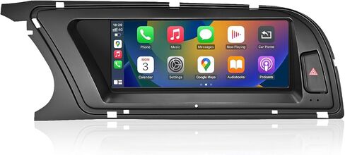 Road Top 8.9 Inch Car Radio Wireless CarPlay Touchscreen for Audi A5 2009-2015 Year with 2GMMI, Car Radio Stereo Multimedia Screen, Support Wireless Android Auto, Navigation, Mirrorlink in Kuwait