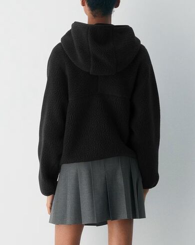 Locachy Women's Cozy Sherpa Fleece Winter Warm Hoodies Cute Casual Zipper Coat with Pockets 2025 Fashion Outwear in Saudi Arabia