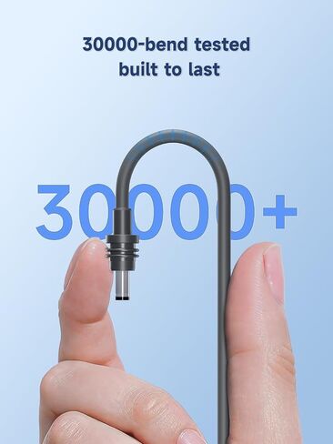 Peakdo 10cm/0.33ft 60W DC إلى DC Cable Cable for Starlink Mini ، 2 Pack Starlink Mini Cable 5.5 × 2.1mm in Kuwait