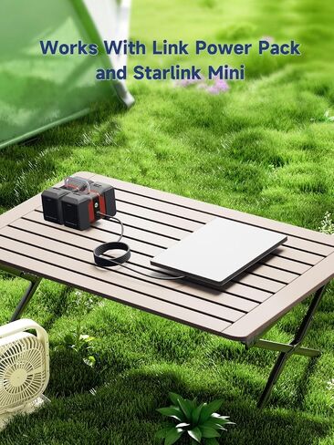 Peakdo 10cm/0.33ft 60W DC إلى DC Cable Cable for Starlink Mini ، 2 Pack Starlink Mini Cable 5.5 × 2.1mm in Kuwait