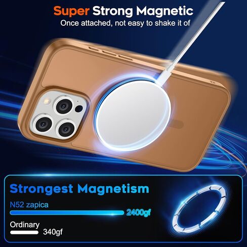 مغناطيسي لحالة هاتف iPhone 11 ، [متوافق مع Magsafe] [حماية قطرة من الدرجة العسكرية] حالة هاتف مضاد للصدمات غير مام in Saudi Arabia