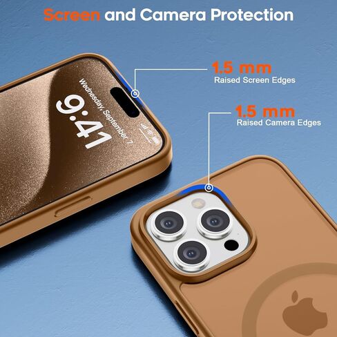 مغناطيسي لحالة هاتف iPhone 11 ، [متوافق مع Magsafe] [حماية قطرة من الدرجة العسكرية] حالة هاتف مضاد للصدمات غير مام in Saudi Arabia