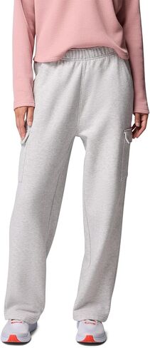 Columbia Womens Aldermore Fleece Cargo Pant, Columbia Grey Heather, Medium in Saudi Arabia
