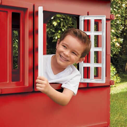Little Tikes Cape Cottage Playhouse with Working Doors, Windows, and Shutters - Tan in Saudi Arabia
