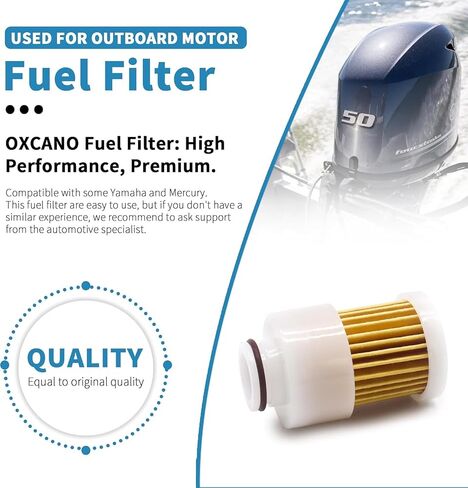4 Pack 68V-24563-00-00 Fuel Filter 4 Stroke Outboard 18-7979 Compatible with Yamaha 50HP 60HP 75HP 90HP 115HP, Compatible with Mercury 881540 Sierra 18-7979 in Saudi Arabia