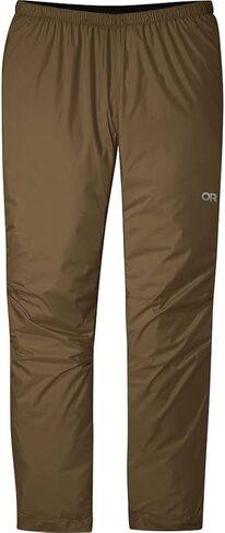 بنطال مطر هيليوم للرجال من Outdoor Research - بنطال مسامي ومقاوم للعوامل الجوية in Kuwait