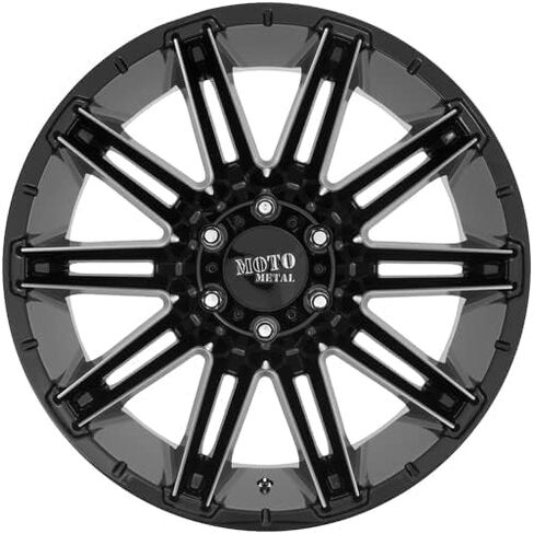 Moto Metal Mo998 20x10 6x5.5 g -blk mill -18mm -mo99821068318n in Saudi Arabia