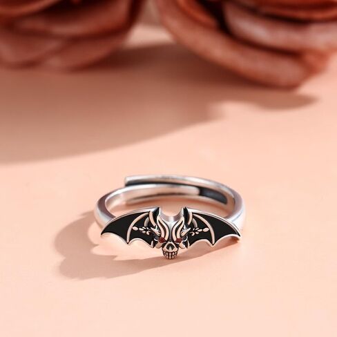 925 Sterling Silver Pigs Open Ring Pigs Jewelry Ring Adjustable Animal Ring Birthday Christmas gifts for Women # 8 in Saudi Arabia