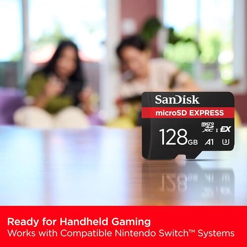 SanDisk 512GB microSD Express microSD Card - Up to 880MB/s Read, Up to 650MB/s Write, 220MB/s Sustained Write, U3, C10 - SDSQXFN-512G-GN4NN in Kuwait