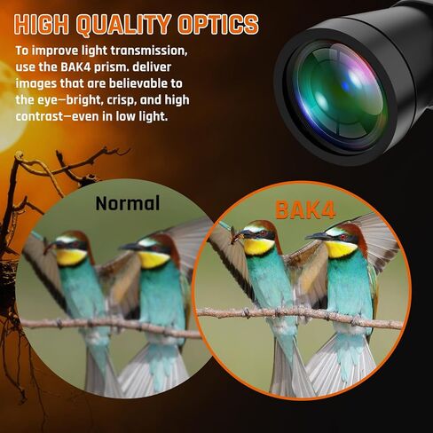 14x45 Binoculars for Adults High Powered,HD Binoculars for Bird Watching,Hunting,with Aluminum Alloy Phone Adapter,Tripod,Waterproof & Fog Proof,Large View for Travel,Hiking,Concert in Kuwait