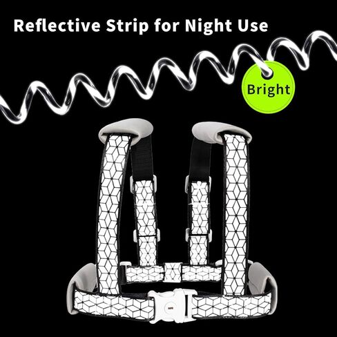 Toddler Leashes + Anti Lost Wrist Link for Kids, 4 in 1 Kid Harness Backpack Leash for Girls Boys, Kids Anti Lost Leash Cute Baby Harness Belt Strap Foldable Children Safety Leash for Park Zoo Travel in Kuwait