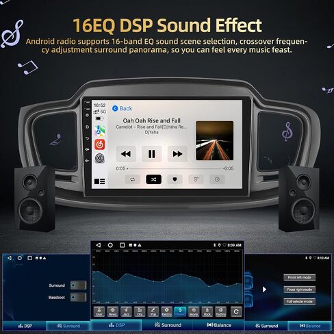 4+64G for KIA Sorento 2015 2016 2017 2018 2019 2020 Android Car Stereo with Wireless Carplay and Android Auto - 10 Inch HD Touchscreen Radio with 32EQ DSP/WiFi/GPS/Mirror Link, AHD Rear View Camera in Saudi Arabia