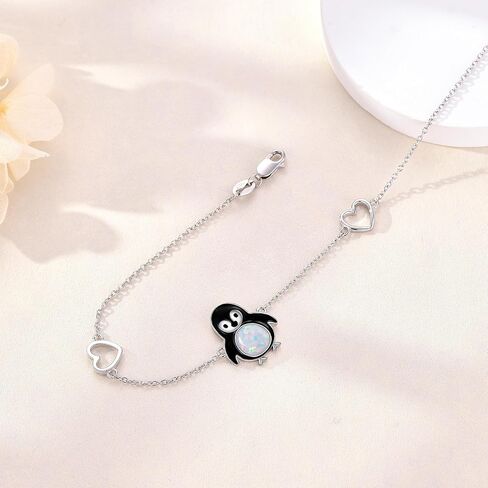 سوار Dachshund 925 Sterling Silver Heart سلسلة مجوهرات سلسلة للنساء in Saudi Arabia