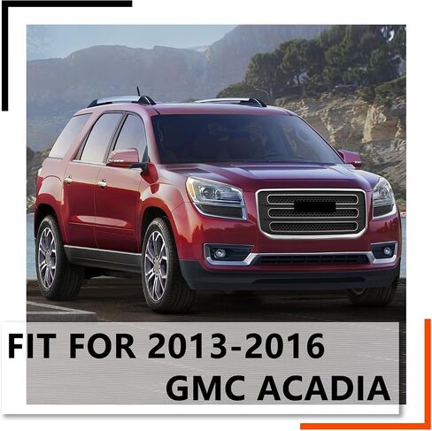 PENSUN Front Bumper Upper Grille Compatible with GMC Acadia – OEM Style Car Grille Assembly – Direct Front Grill Replacement Upgrade(2020-2023) in Saudi Arabia