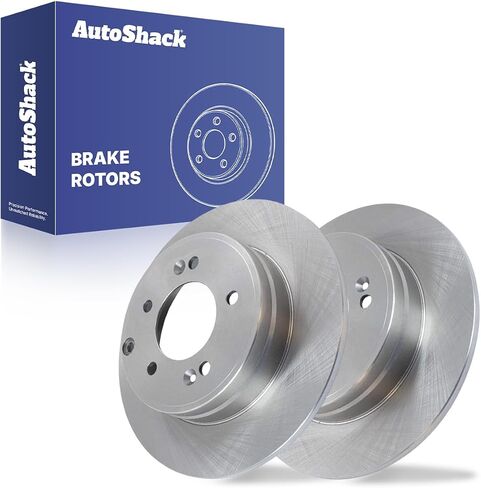 Autoshack Black Hat محفورة ودوارات فرامل متداول في فرامل فرامل خلفية أدوات استبدال فرامل الفرامل لعام 2011-2019 Hyundai Sonata 2012-2017 Azera 2016-2018 Tucson 2011-2014 2016-2020 Kia Optima V6 AWD FWD PR41588LR in Kuwait