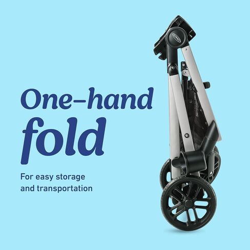 Graco Modes Pramette 3-in-1 Travel System, Car Seat Stroller Combo, Rear Facing Infant Car Seat, Infant Pramette to Toddler Stroller, Lilac Mod in Saudi Arabia