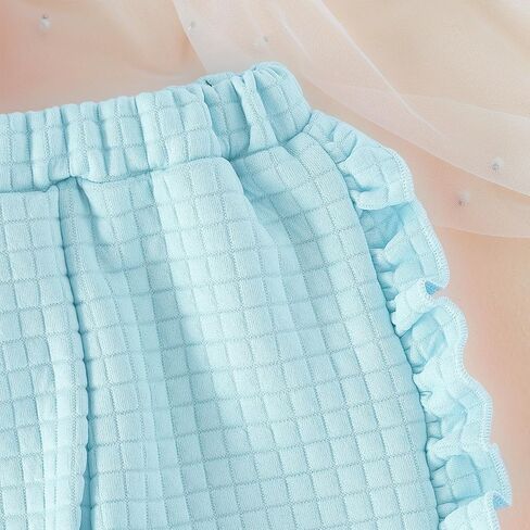 Baby Girl Clothes Toddler Sweatshirt Ruffled Infant Tops Casual Pants Fall Winter Outfits Set 3-24 Months in Kuwait