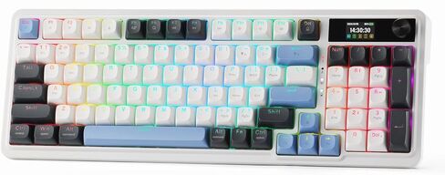 Redragon K719 PRO Wireless 95-Key Gasket Gaming Keyboard, TFT Screen & Knob in Saudi Arabia