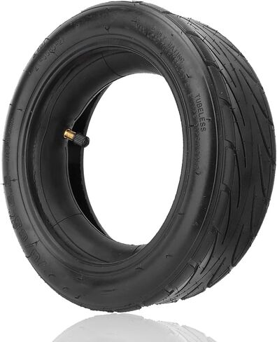 70/65-6.5 Scooter Tire, Rubber Inflatable & Inner Tube Set, Wear Resistant Non-Slip Tyre Wheels Compatible with XiaoMi9 Electric Scooter Tires Replacement parts in Saudi Arabia