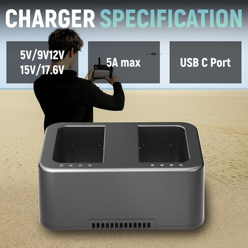 e egoway WB37 Braction Battery for DJI RC Plus ، شاشة عن بعد عالية السطوع ، جهاز إرسال فيديو ، مستقبل الفيديو ، Crystalsky ، Cendence Remote Controller in Saudi Arabia