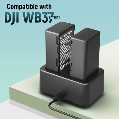 e egoway WB37 Braction Battery for DJI RC Plus ، شاشة عن بعد عالية السطوع ، جهاز إرسال فيديو ، مستقبل الفيديو ، Crystalsky ، Cendence Remote Controller in Saudi Arabia