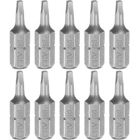 Harfington 10pcs قطع مفك البراغي المربع 1/4 "Hex Shank SQ3 Magnetic Head 1" طول CR-V الصلب برغي الحفر بتات لإصلاح عمل كهربائي سائق المسمار in Saudi Arabia